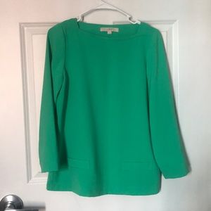 LOFT Classic Green Top